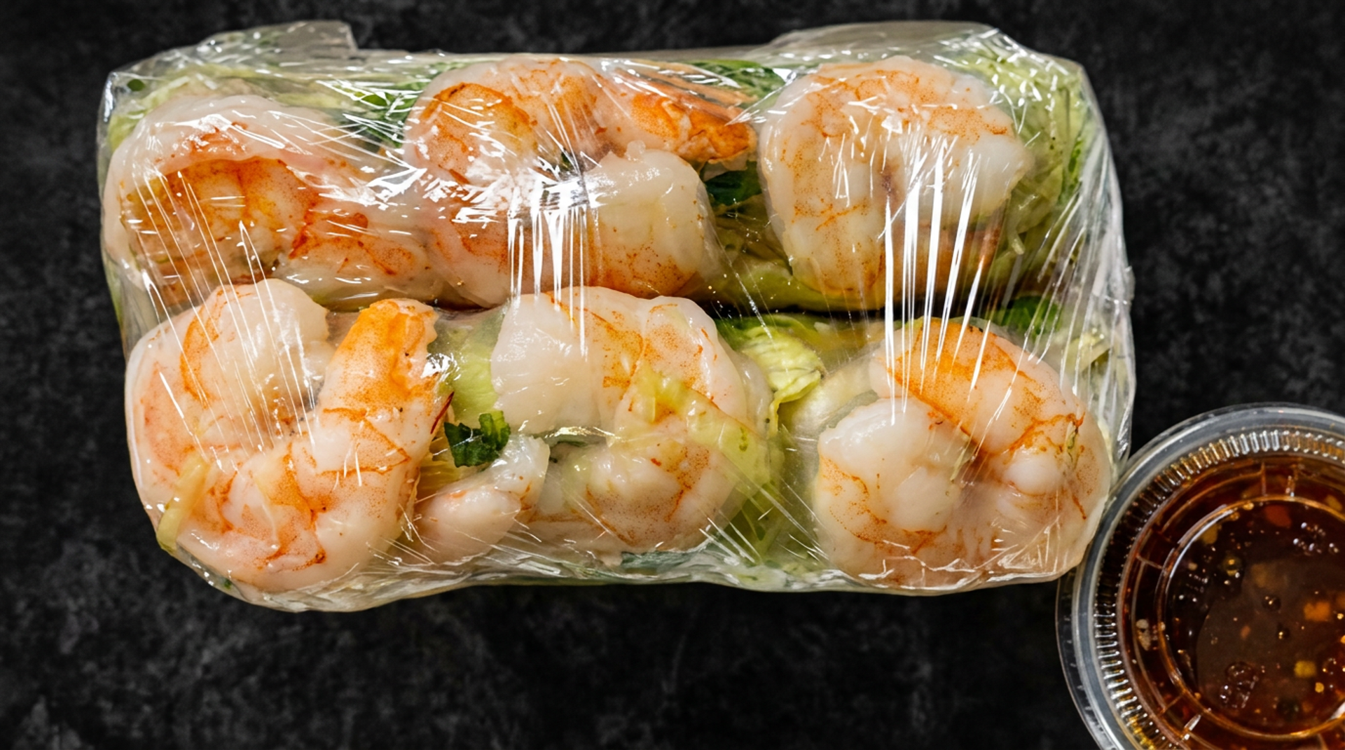 Rolls and Thai Iced Tea