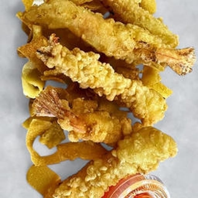 Shrimp Tempura.