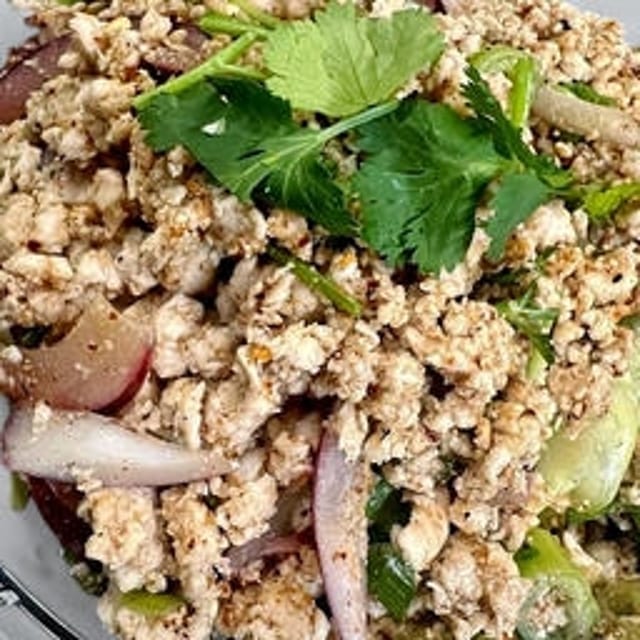 Chicken Larb Salad.