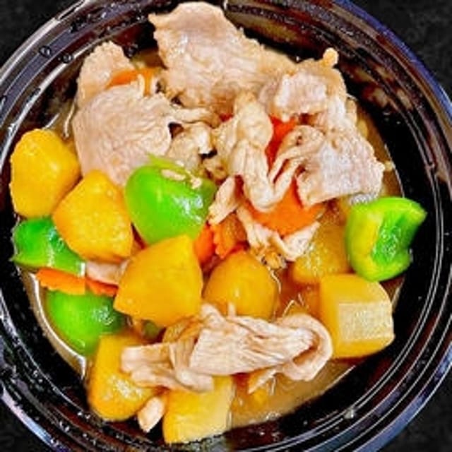 Pineapple Stir-Fry.